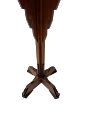 Art Deco Amsterdamse School Petite Pedestal Table, 1920s